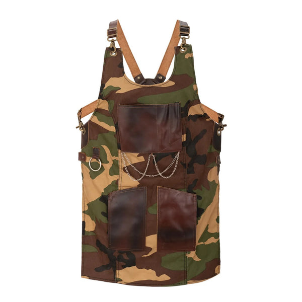 The Bedfordshire Cmaouflage Ladies Canvas Apron