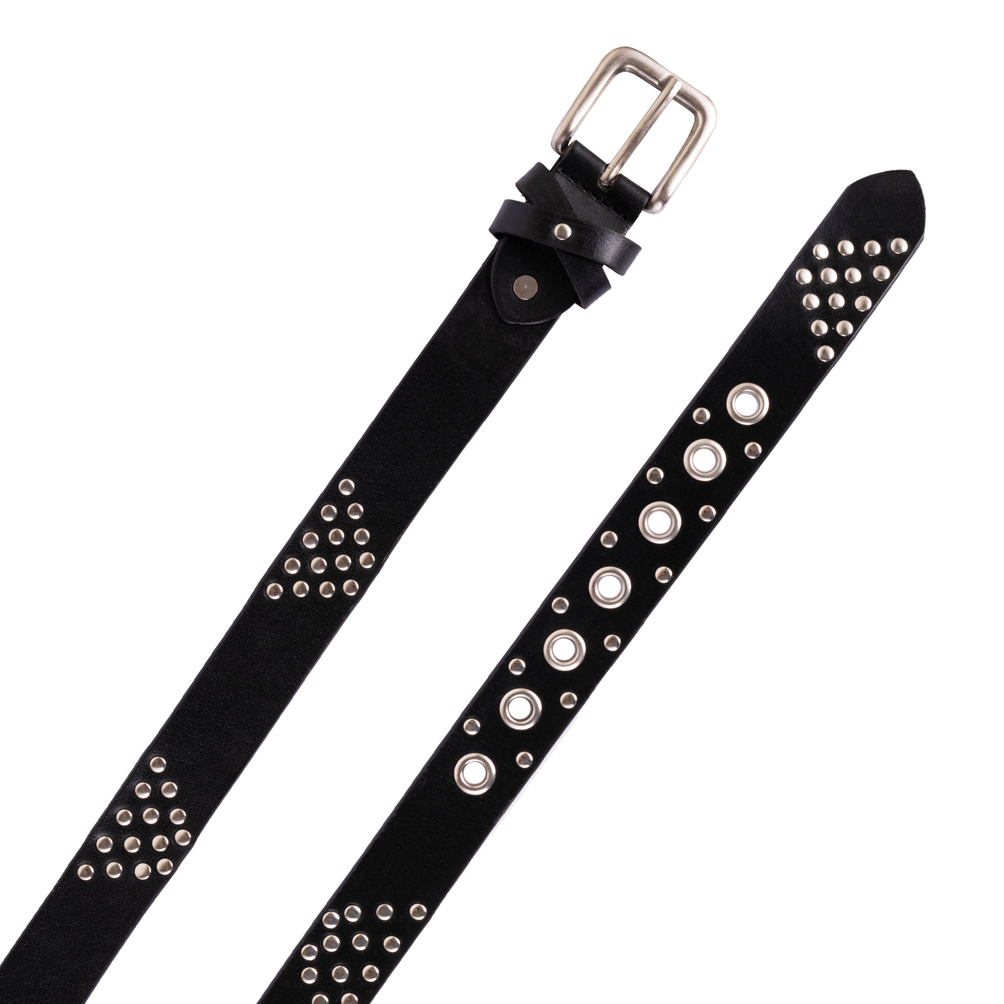 Tyne and Wear Biker Studded Handmade Leather Belt