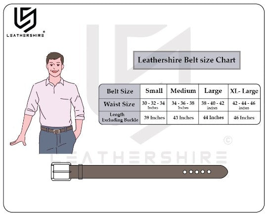 Isle of Wight Full Grain handcrafted leather belt