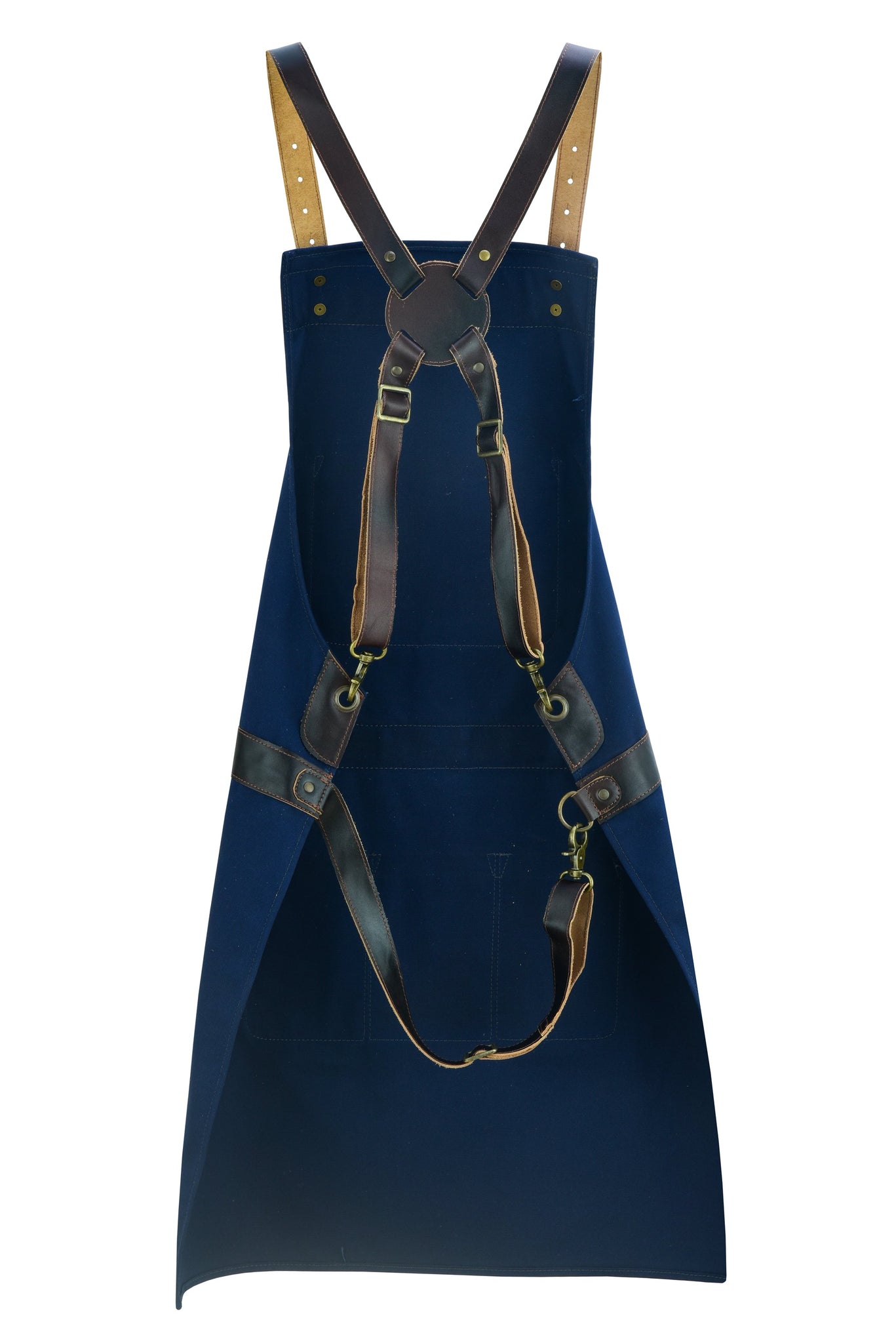 Apron Ropol Waxed Green Leather Canvas apron and Roll with Cap Gift Set – LEATHERSHIRE