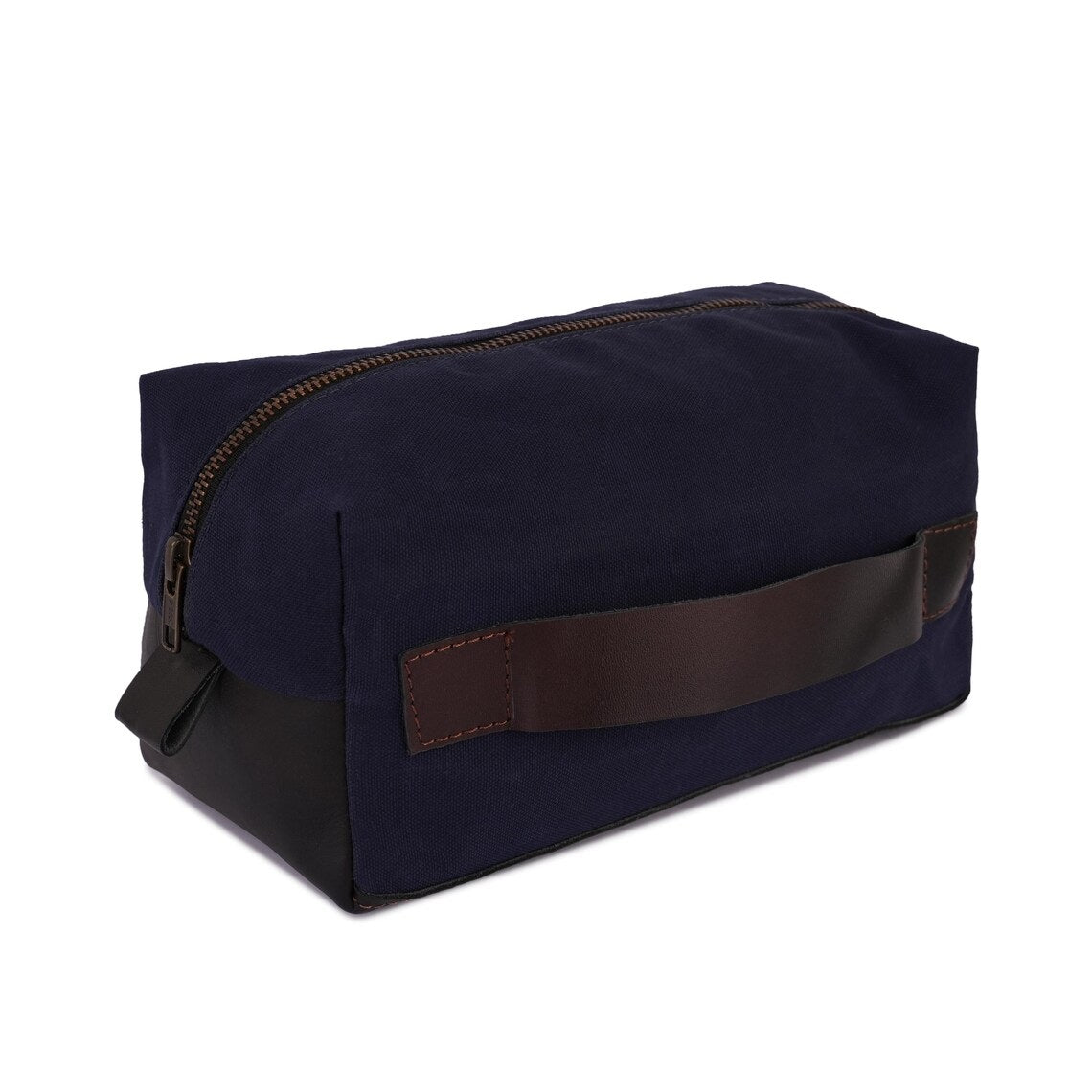 The Derbyshire Waxed Canvas Shaving Bag