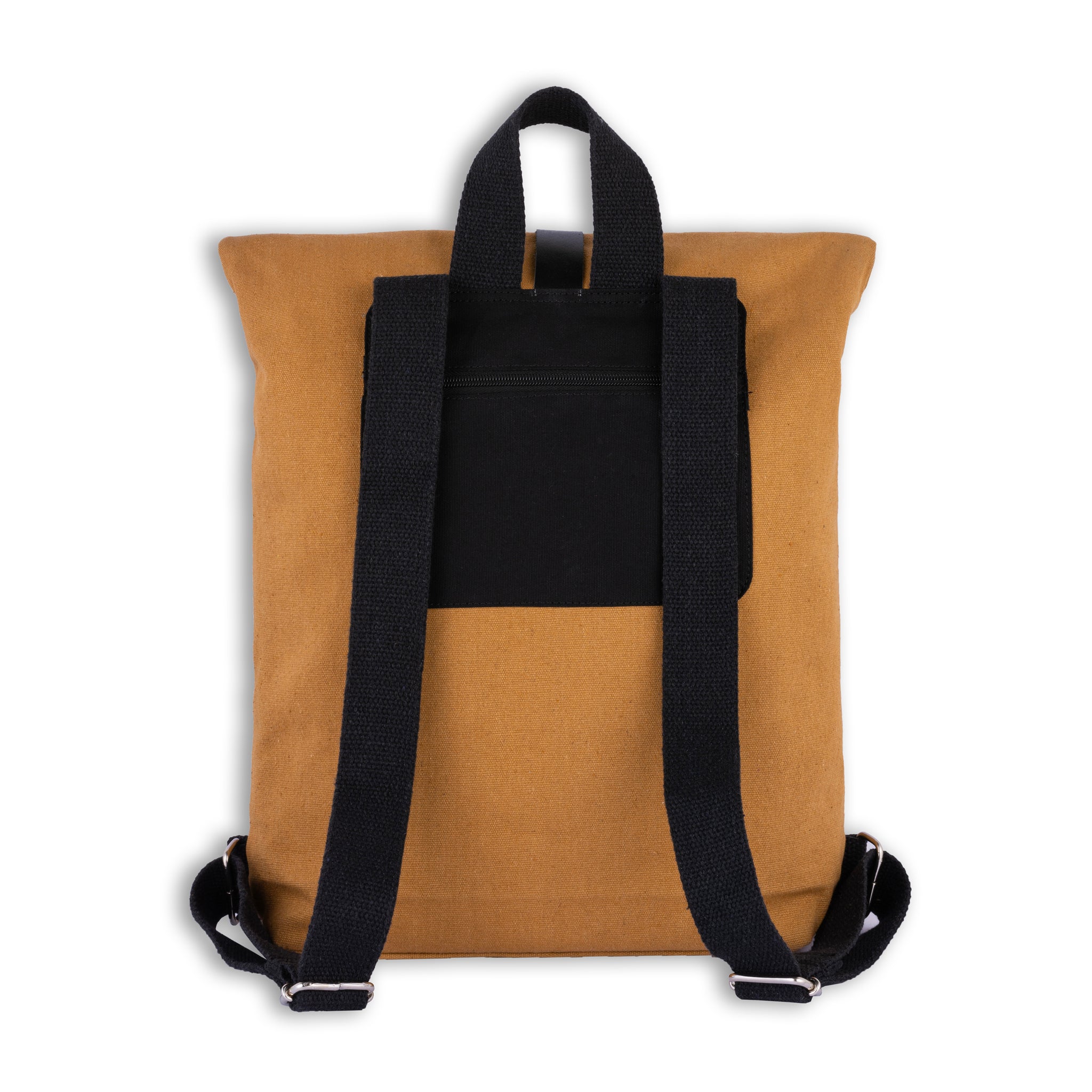 The Northamptonshire London Brown colored washable Canvas Rucksack