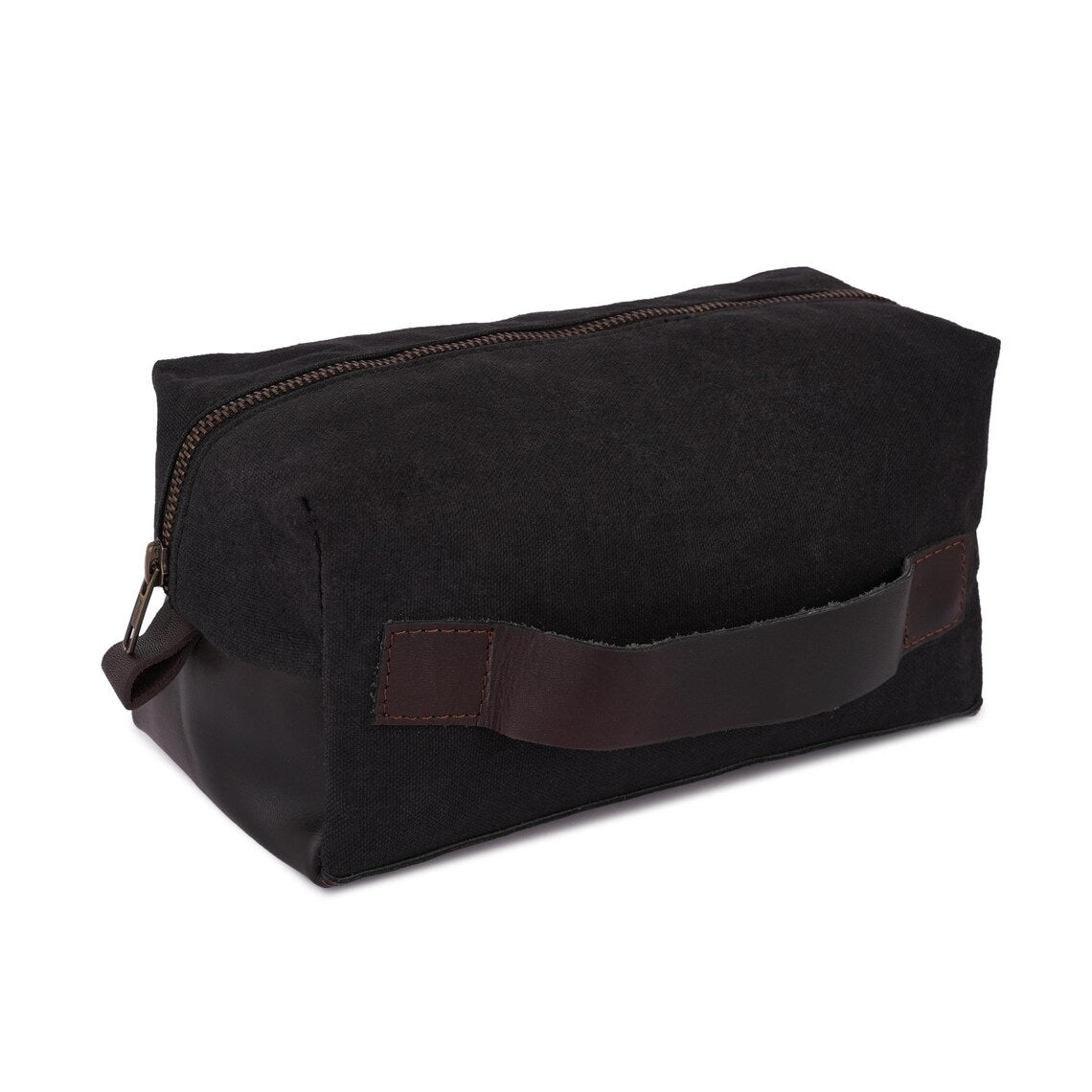 The Derbyshire Waxed Canvas Shaving Bag