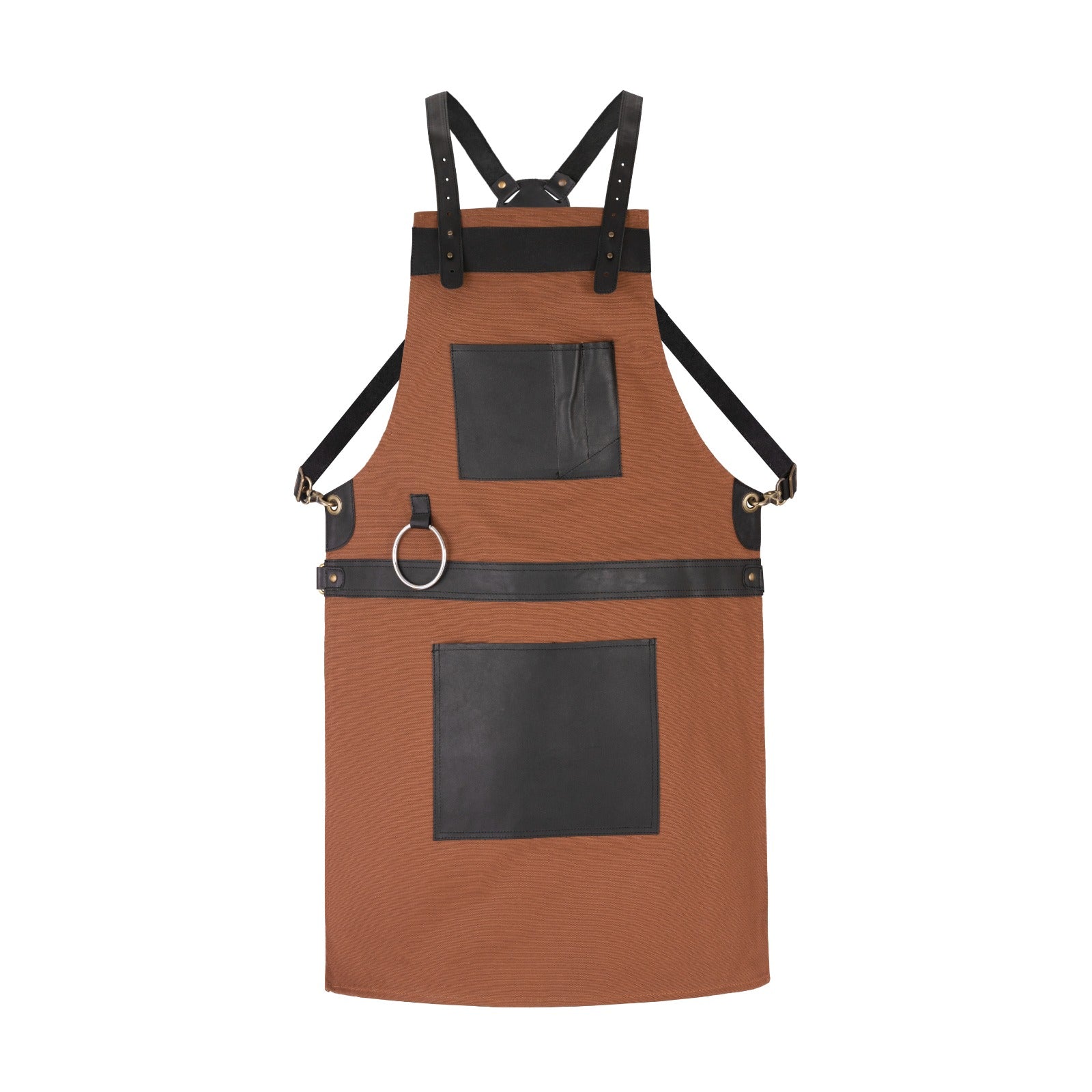 The Worcestershire Brown Canvas Crossbody Bid Apron