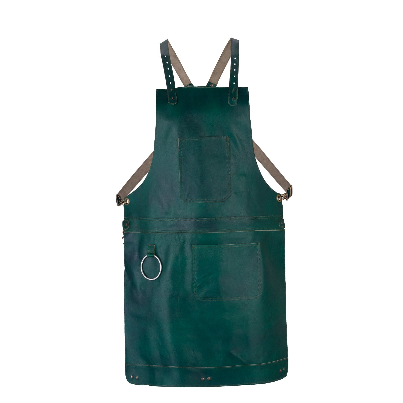 The Nottinghamshire Full Grain Leather Crossbody Apron