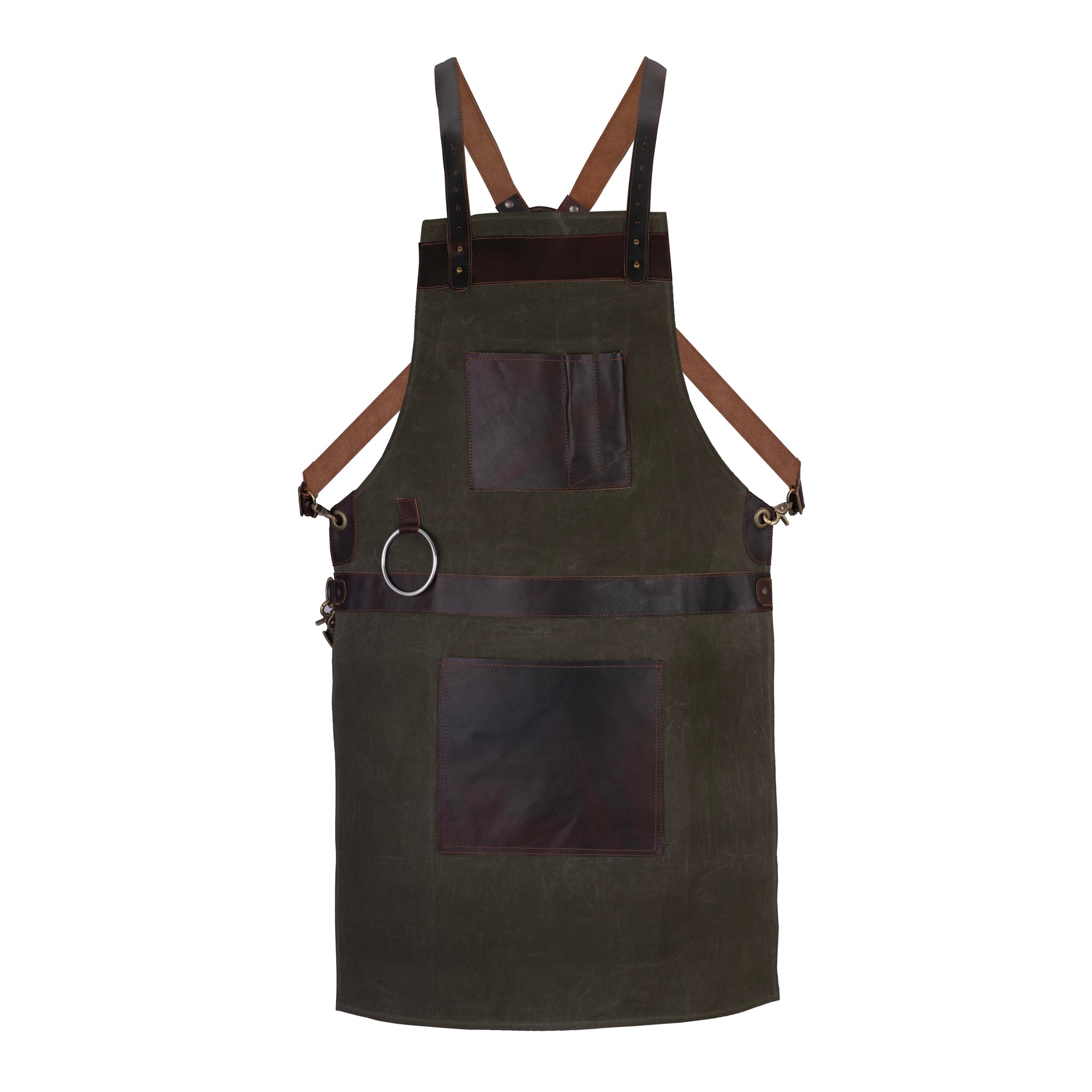 The Somerset Waxed Canvas Apron