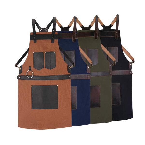 The Cornwall Canvas Crossbody Apron - Free Customized Branding