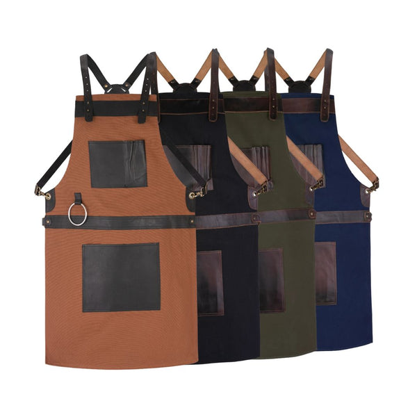 The Worcestershire Canvas Crossbody Apron - Free Customized Branding