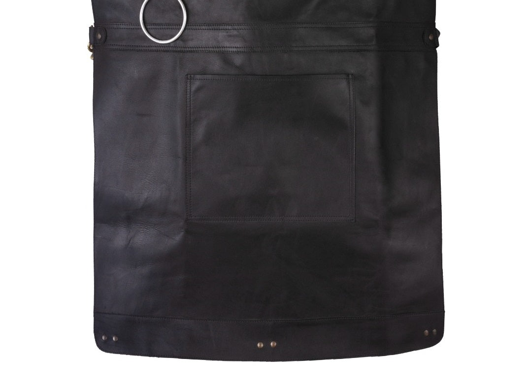 The Riding of Yorkshire Full Grain Leather Crossbody Apron