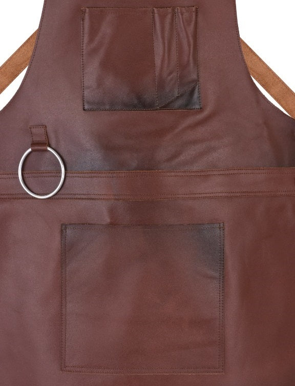 The Riding of Yorkshire Full Grain Leather Crossbody Apron