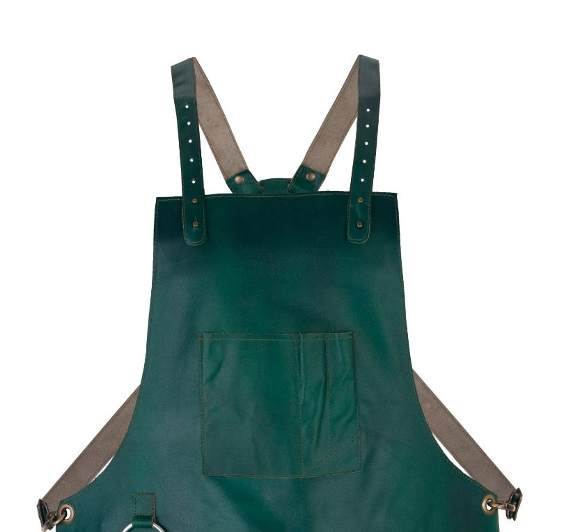 The Riding of Yorkshire Full Grain Leather Crossbody Apron