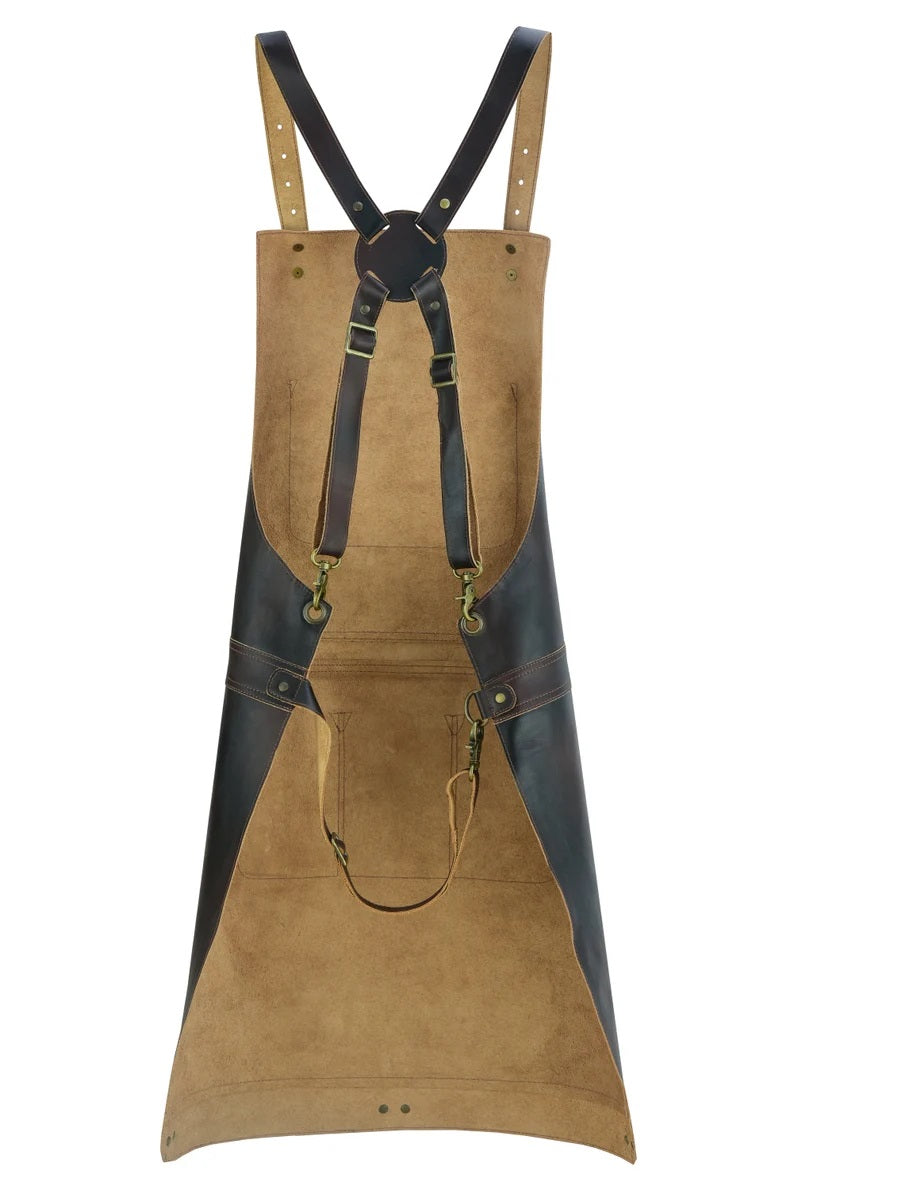 The Worcestershire Brown Canvas Crossbody Bid Apron