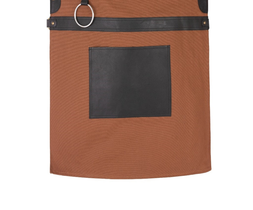 The Worcestershire Brown Canvas Crossbody Bid Apron