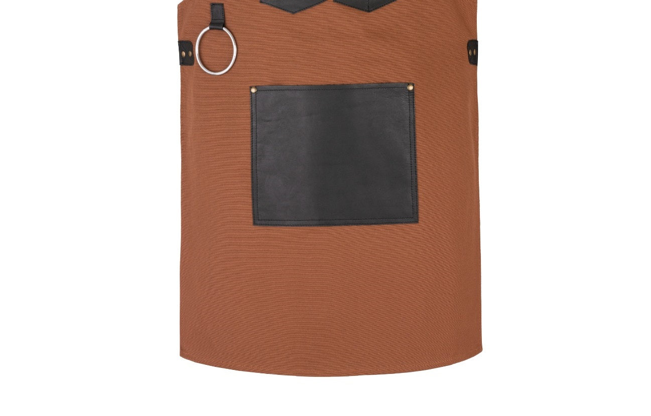 The Cheshire Brown Canvas Apron