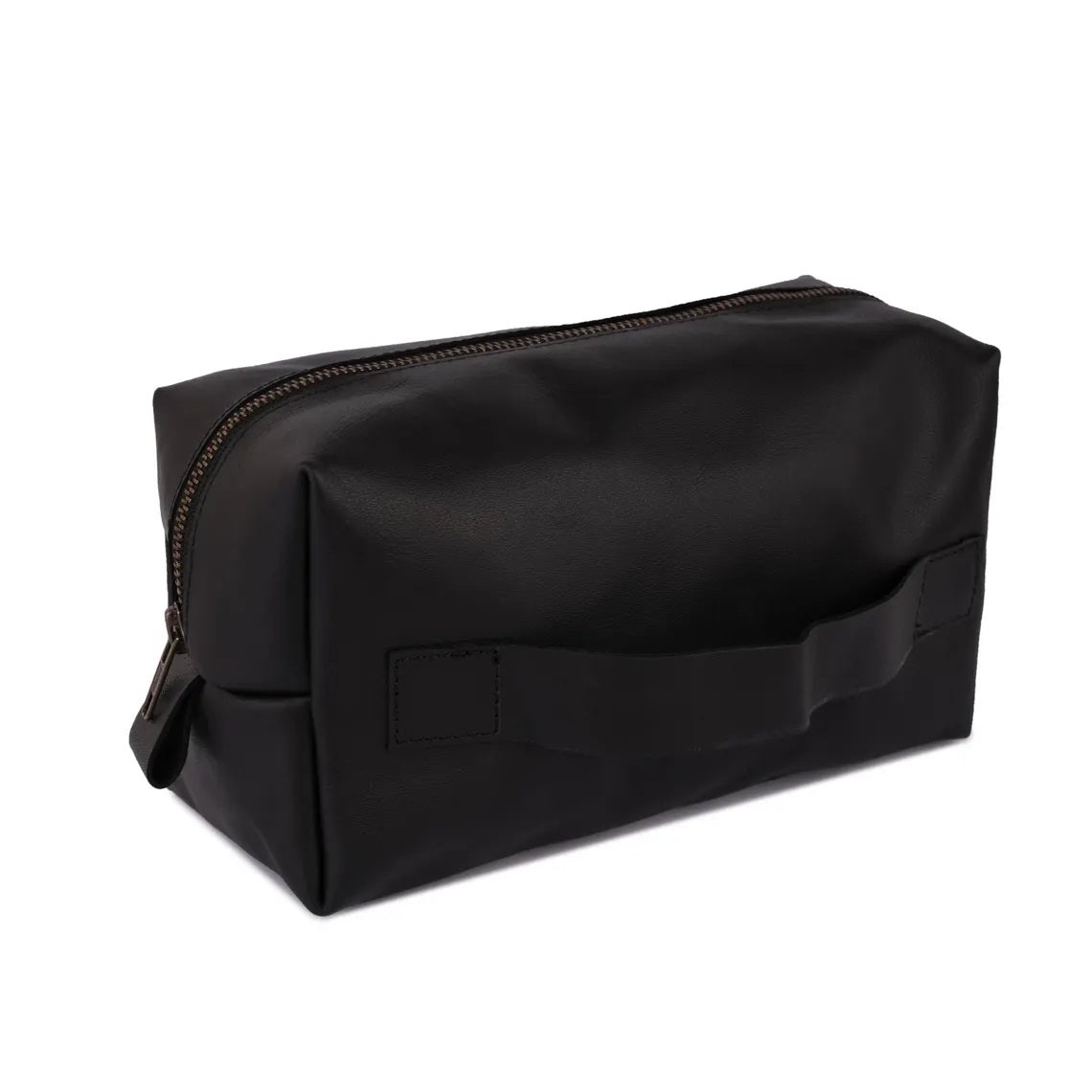 The City of London Leather Shaving Bag