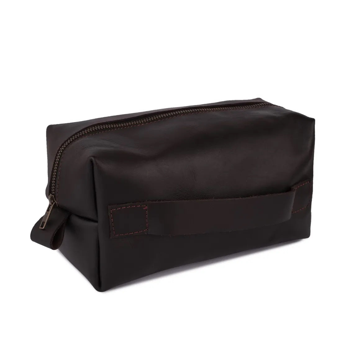 The City of London Leather Shaving Bag