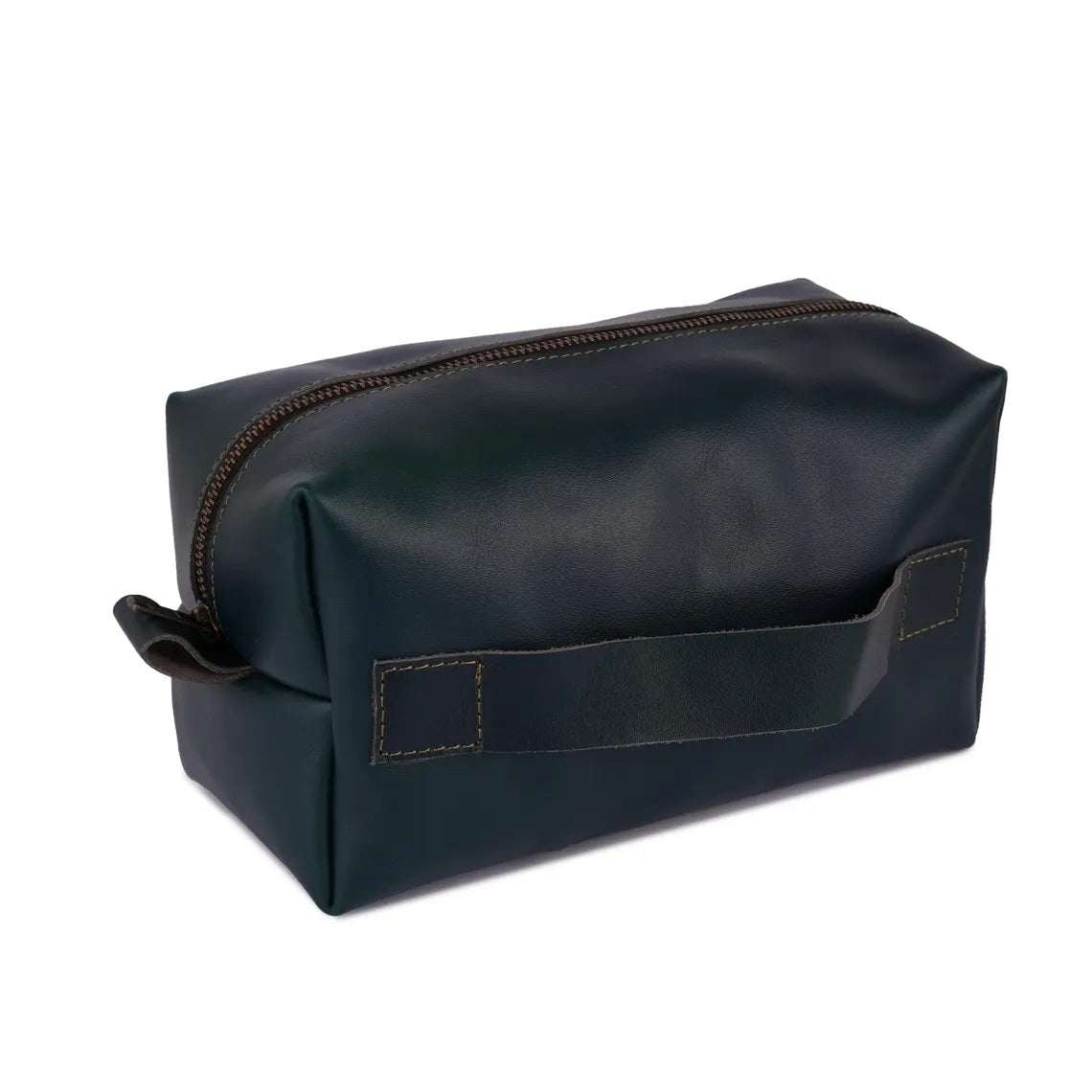 The City of London Leather Shaving Bag