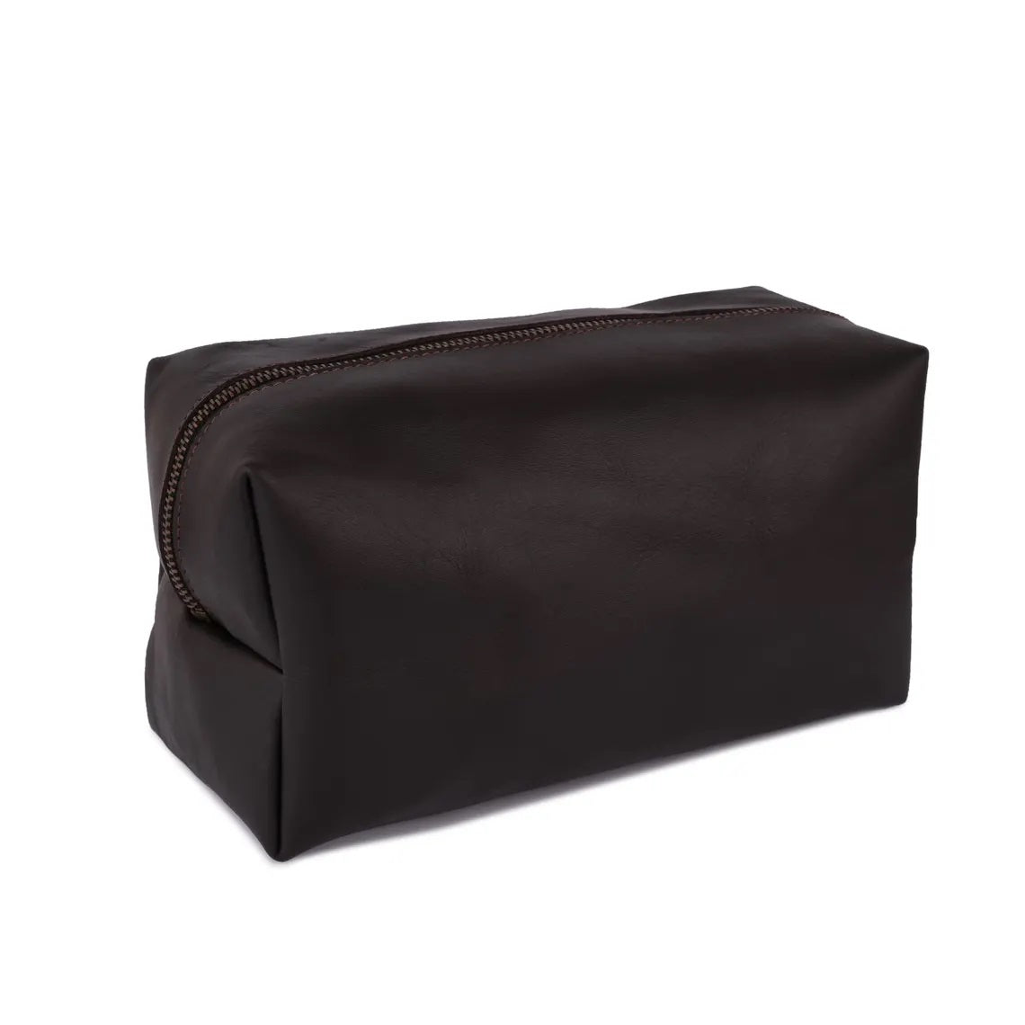 The City of London Leather Shaving Bag