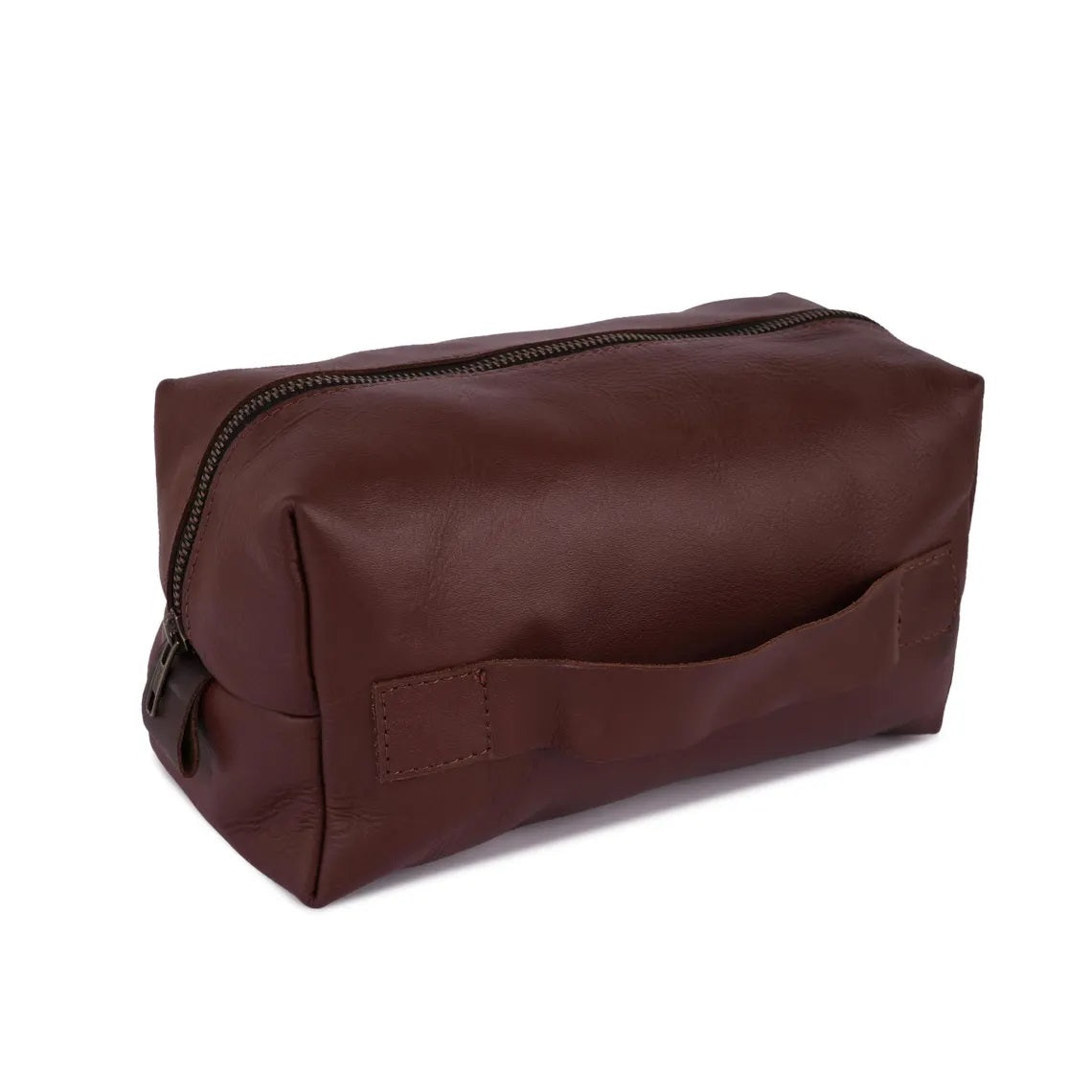 The City of London Leather Shaving Bag