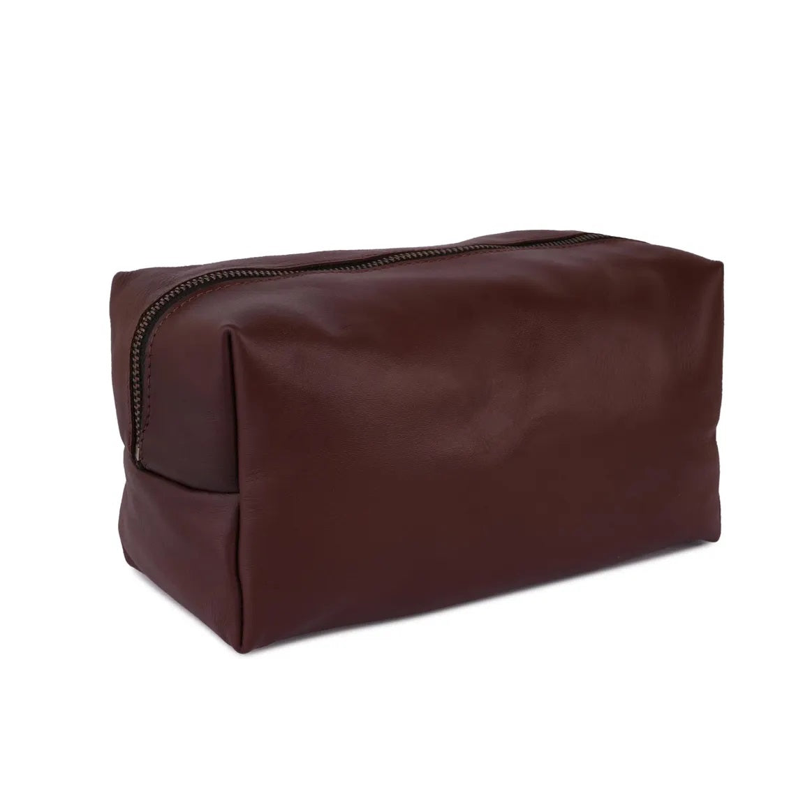 The City of London Leather Shaving Bag