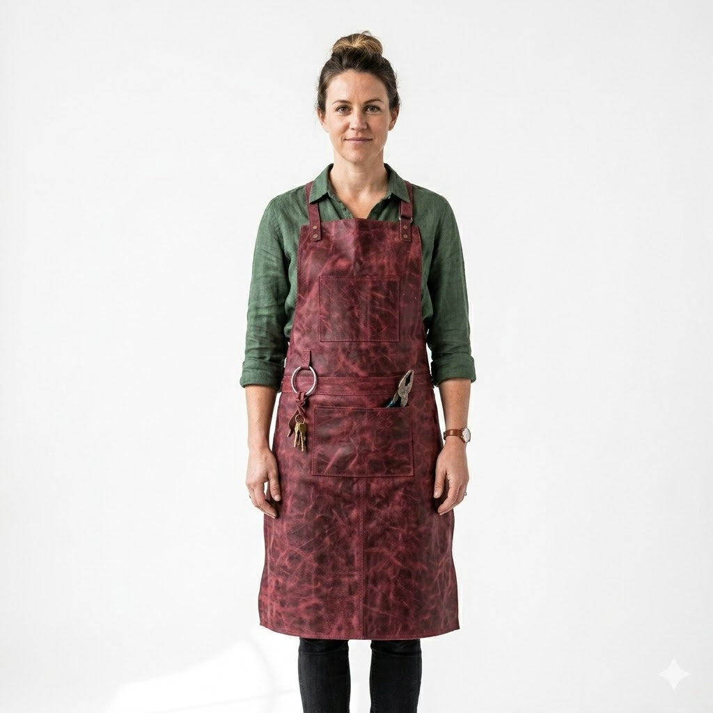 The Crazy Horse Pull up Crossbody Leather apron – LEATHERSHIRE