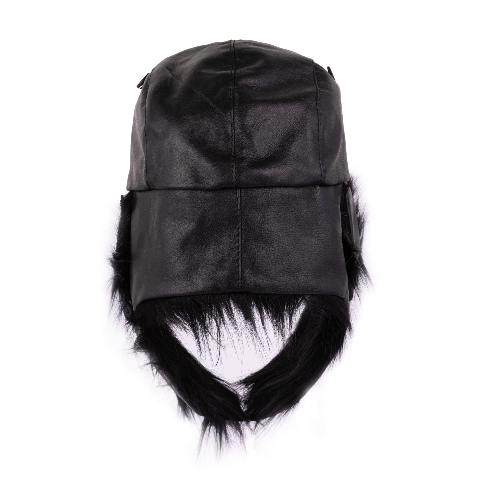 The Hampshire Leather Bomber trapper Ear Flap Winter Fur Hat