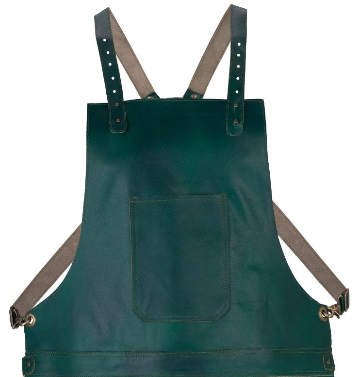 The Nottinghamshire Full Grain Leather Crossbody Apron