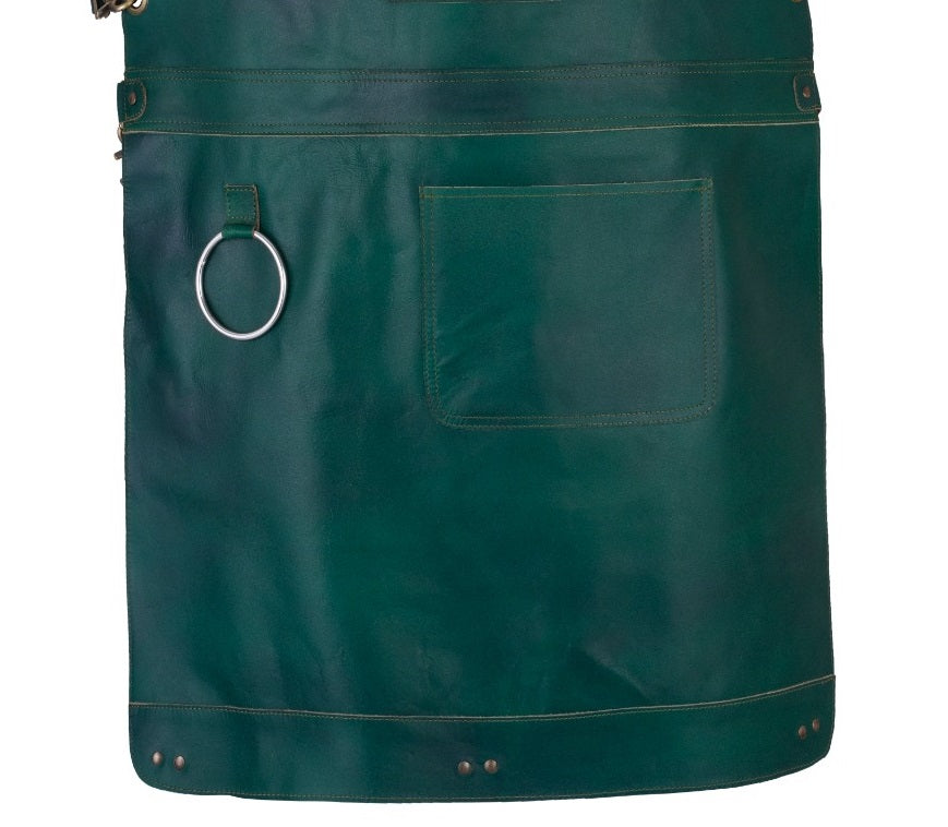 The Nottinghamshire Full Grain Leather Crossbody Apron