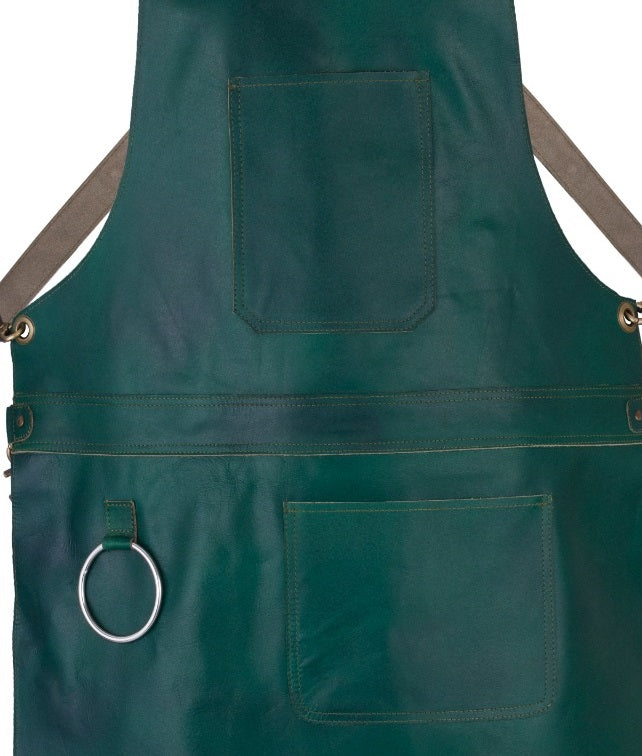 The Nottinghamshire Full Grain Leather Crossbody Apron