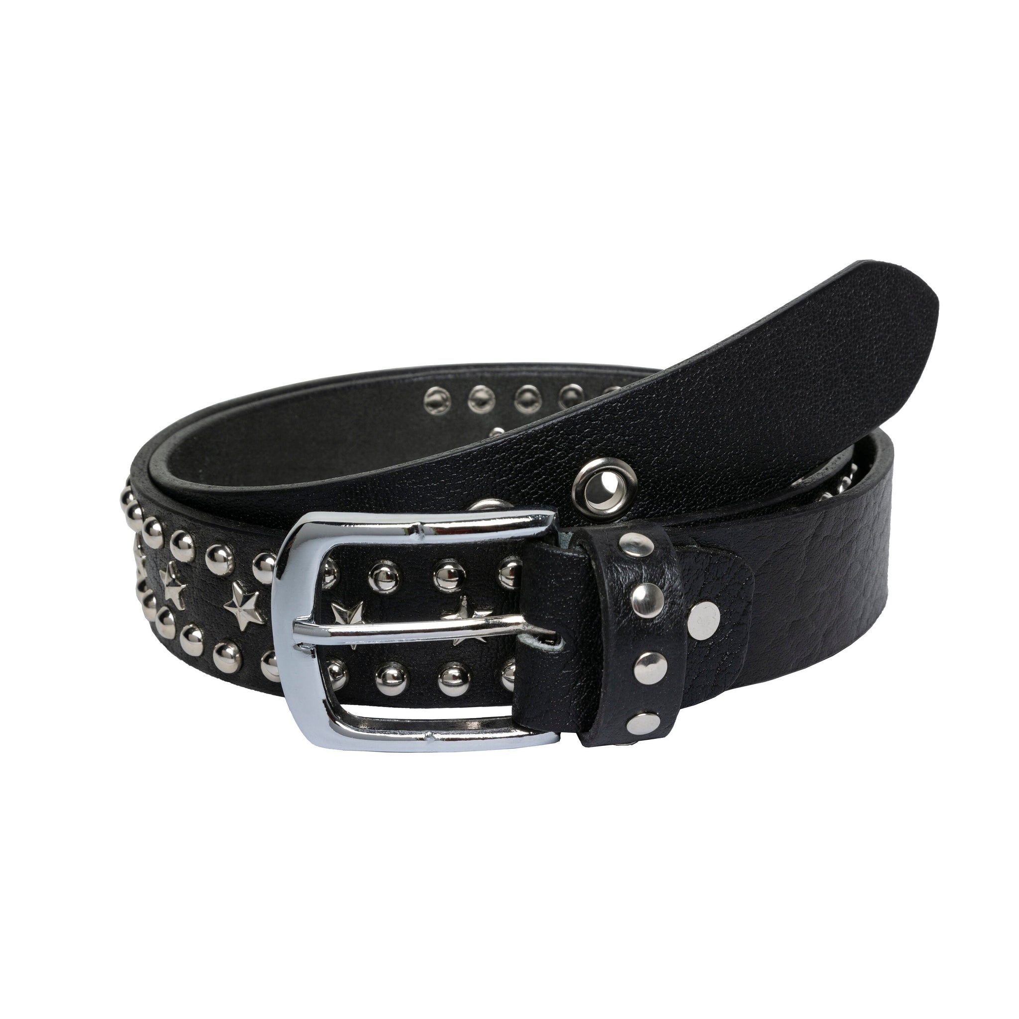 The Greater London Biker handcrafted Full Grain leather belt