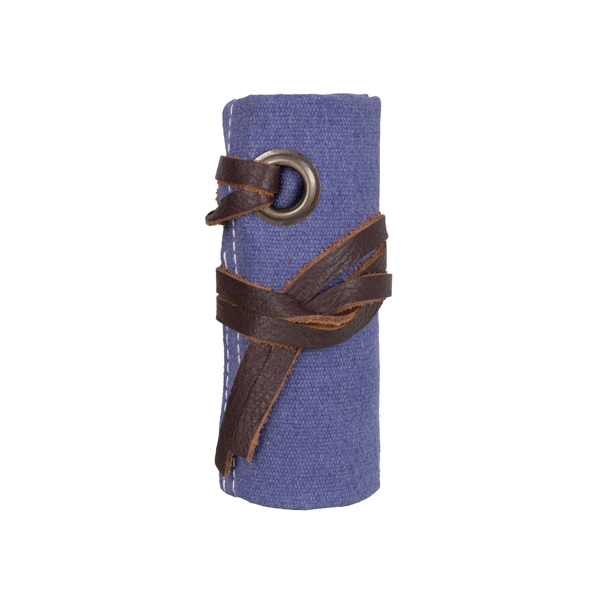 The Shropshire Lavender's Blue Canvas Travel Watch Roll