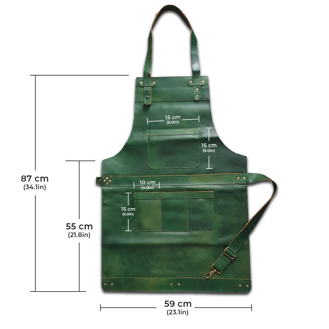 The Bedfordshire Full Grain Leather Apron