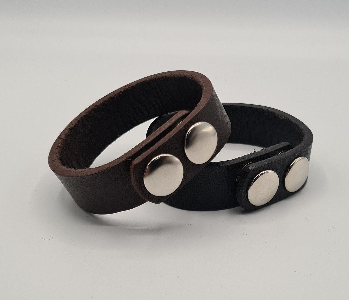 The Greater London Leather Wristband