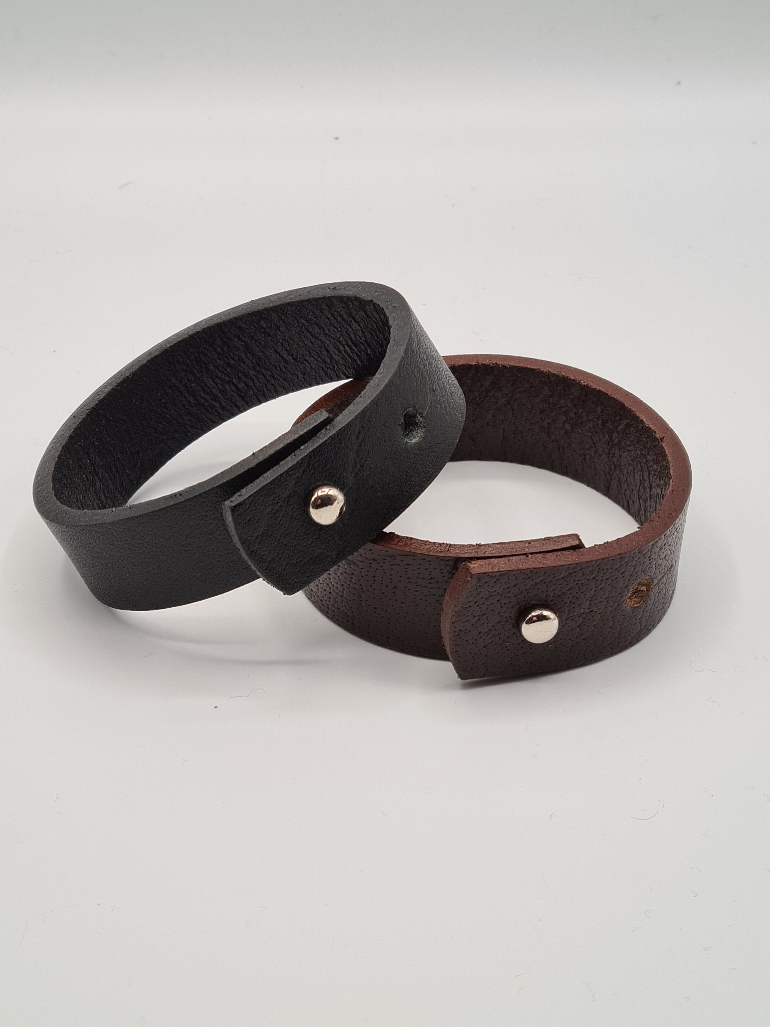 The Berkshire Full Grain Leather Wristband