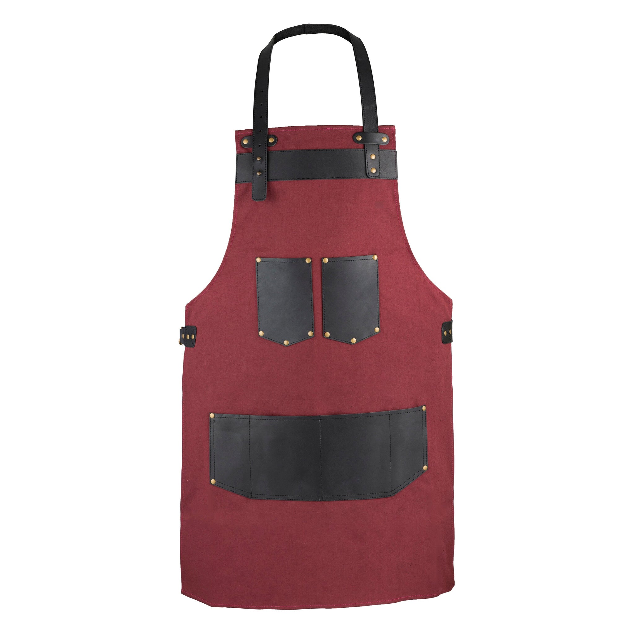 The East Sussex Maroon Canvas Apron