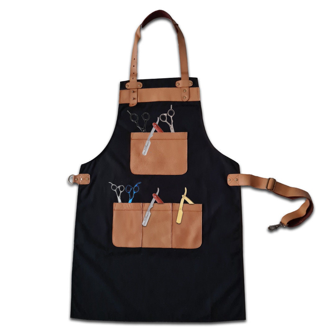 The East Riding of Yorkshire Black Canvas Butcher Apron