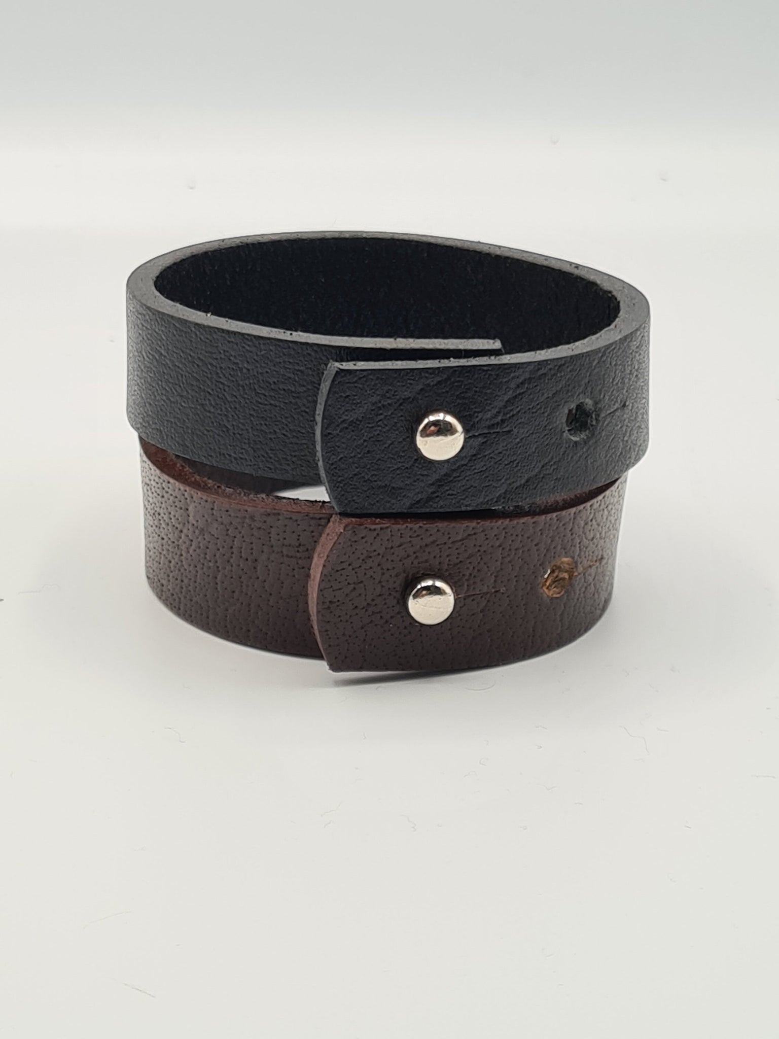 The Berkshire Full Grain Leather Wristband