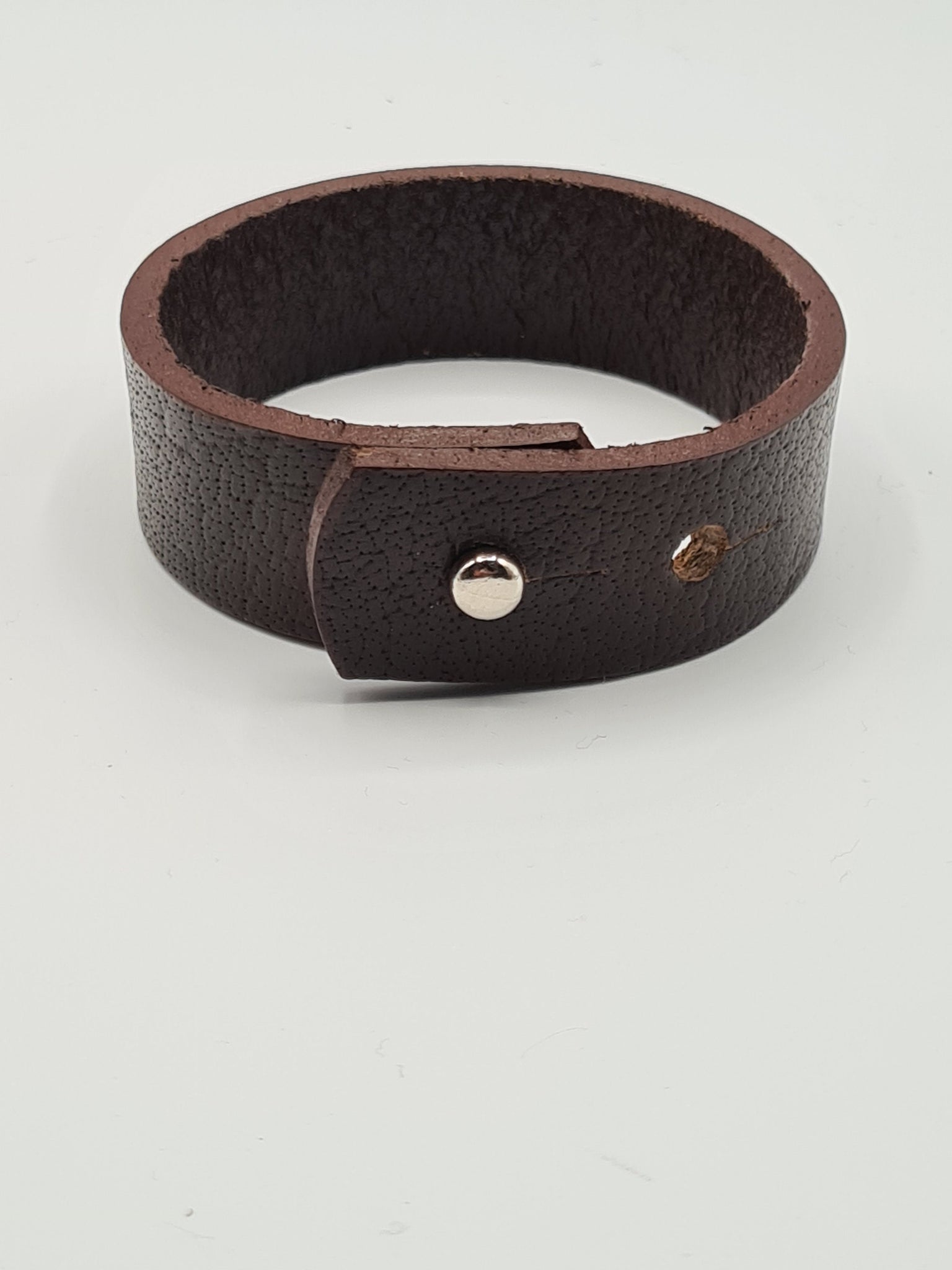 The Berkshire Full Grain Leather Wristband