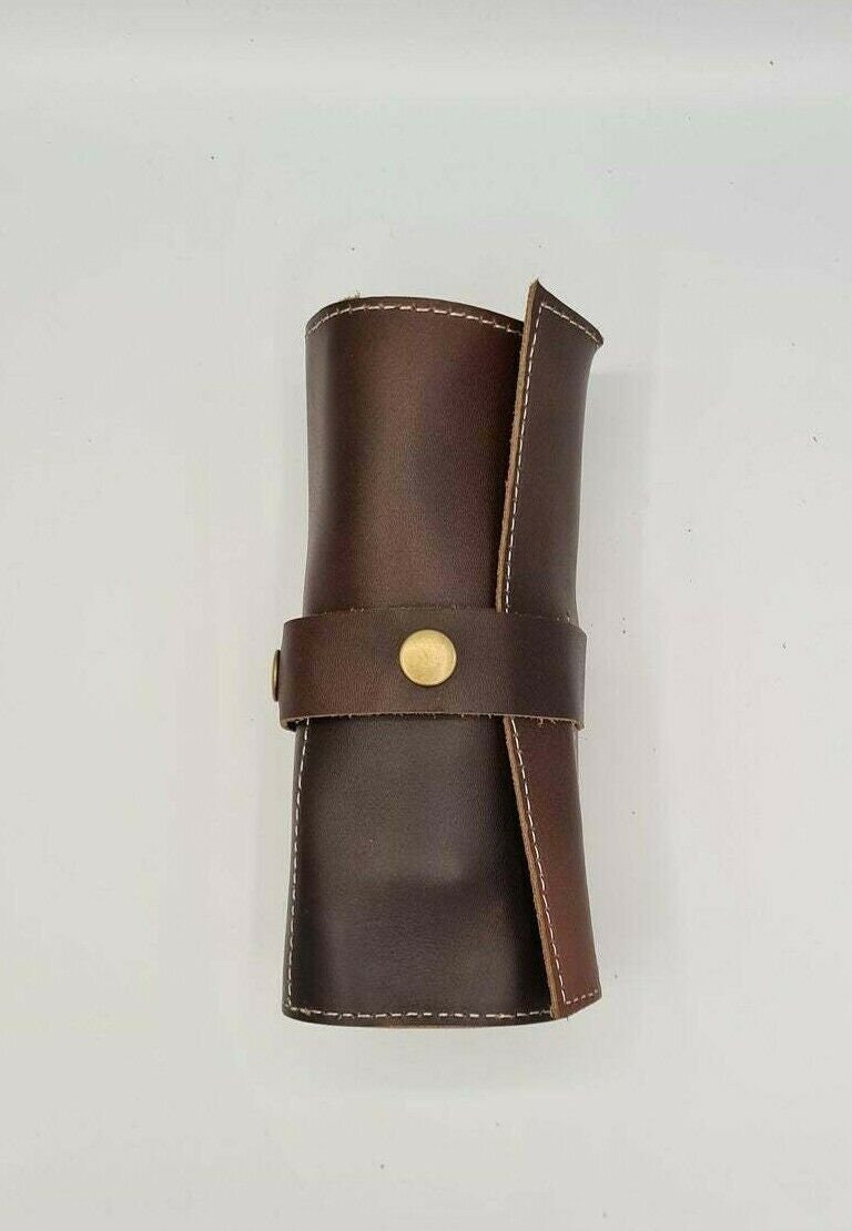 The Hampshire Leather roll for watch and strap case