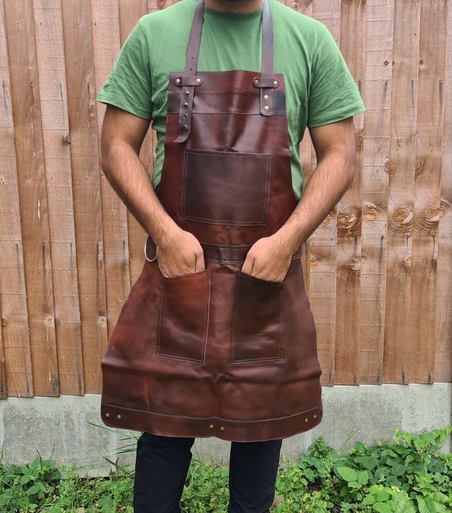 The Northumberland Full Grain Leather Apron