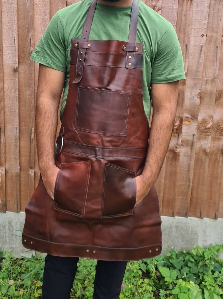 The Northumberland Full Grain Leather Apron