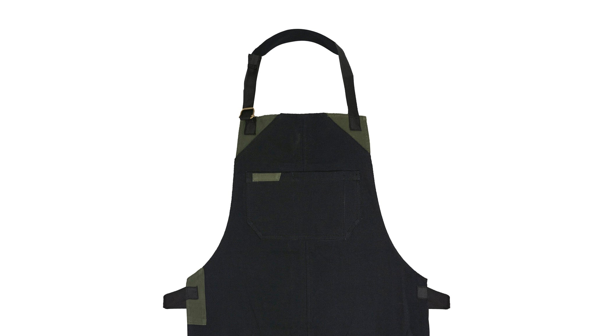 The Warwickshire Black Canvas Fabric Hairstylist Apron