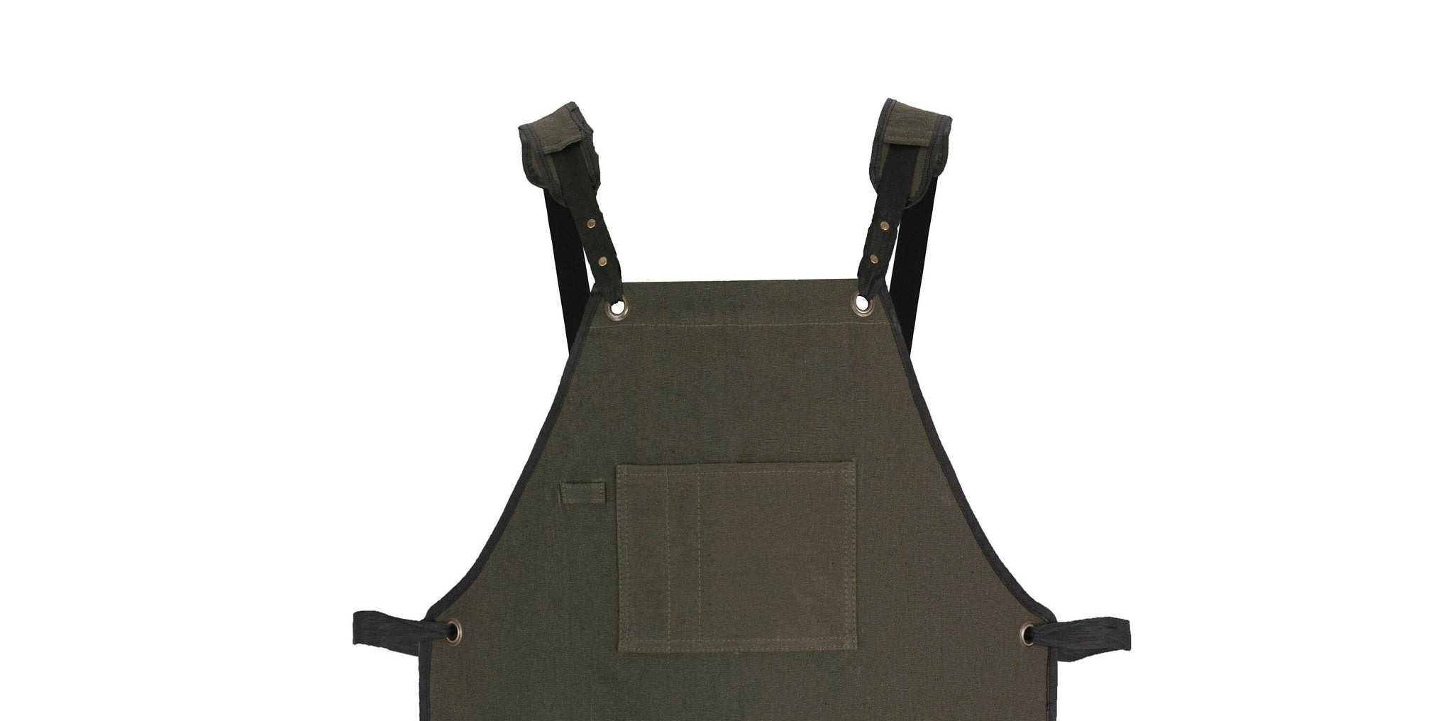 The West Yorkshire Olive Green Canvas Apron