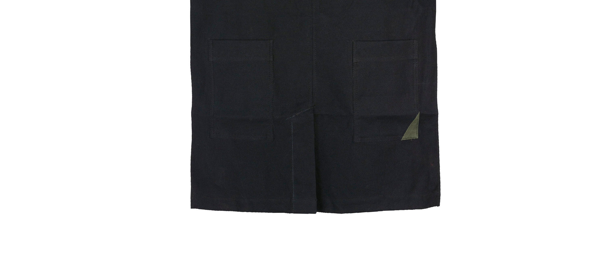 The Warwickshire Black Canvas Fabric Hairstylist Apron