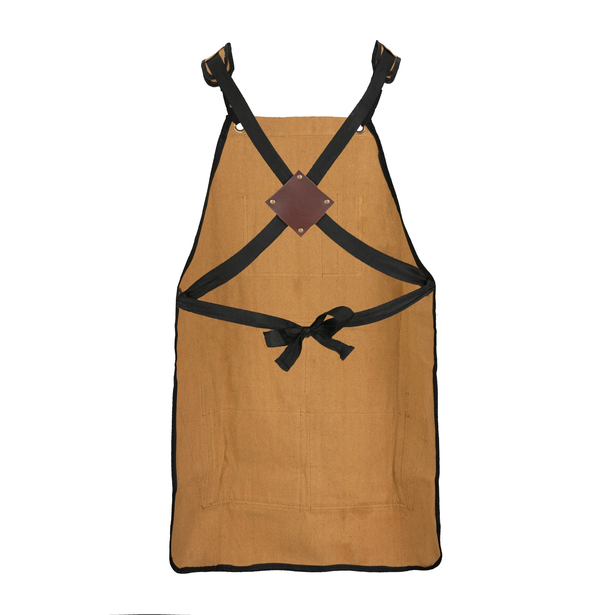 The Shropshire Brown Canvas Apron