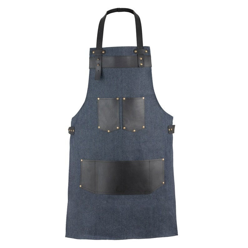 The Greater Manchester Leather and Canvas Apron