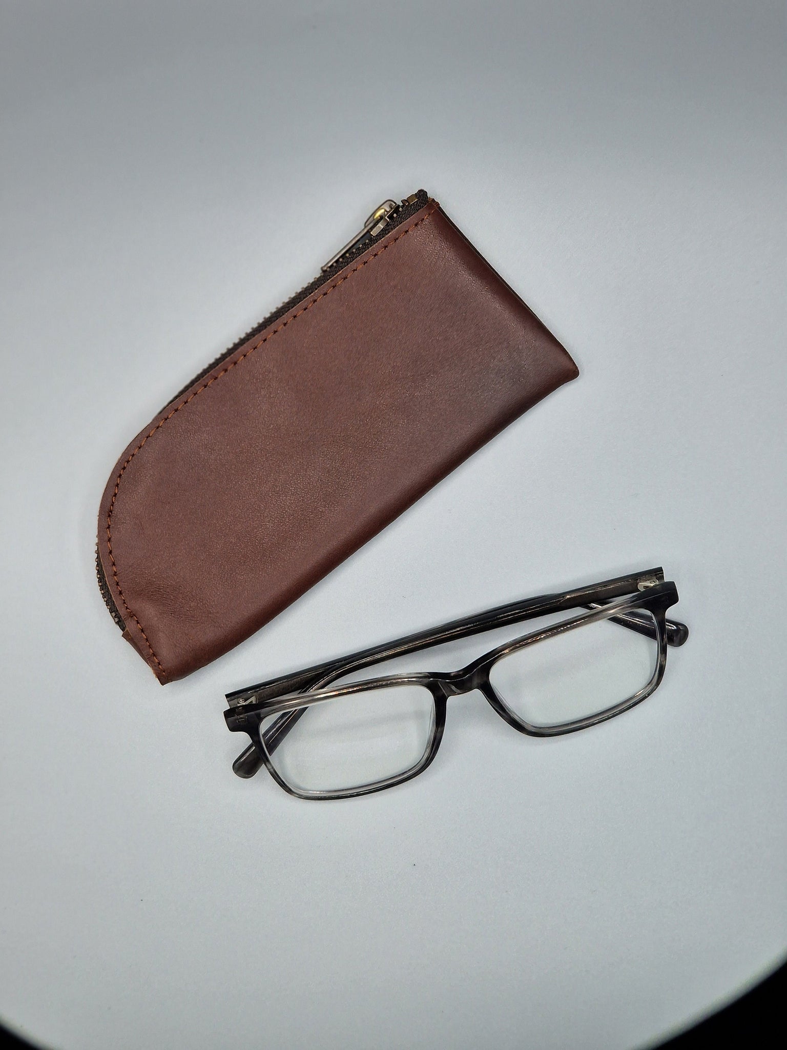 The South Yorkshire Leather glasses case