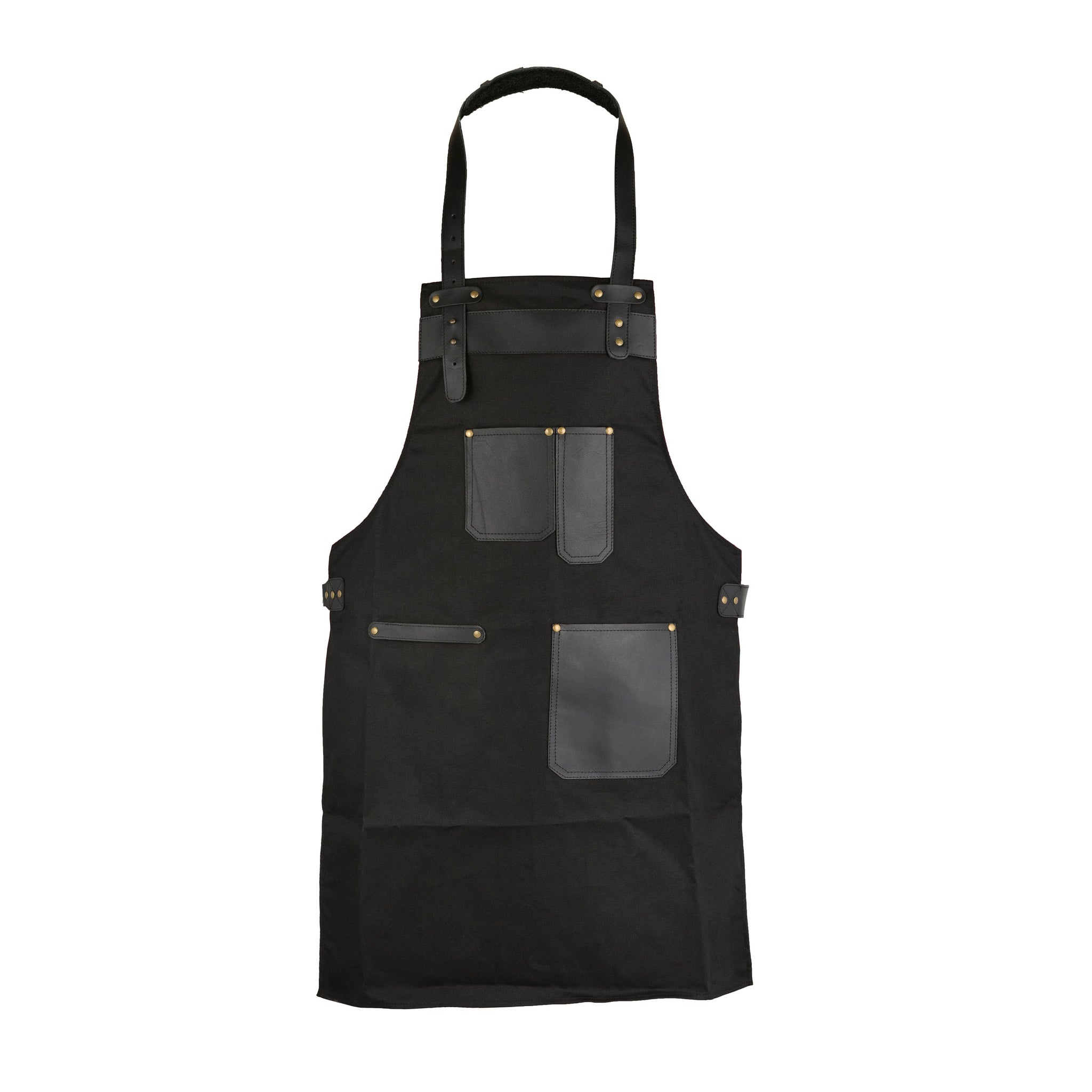 The North Yorkshire Leather and Canvas Butcher Apron