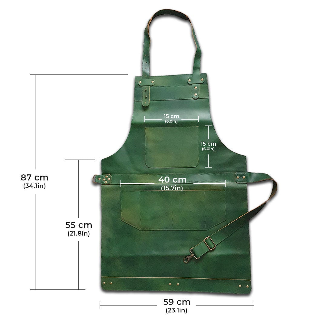 The Devon Full Grain Leather Apron