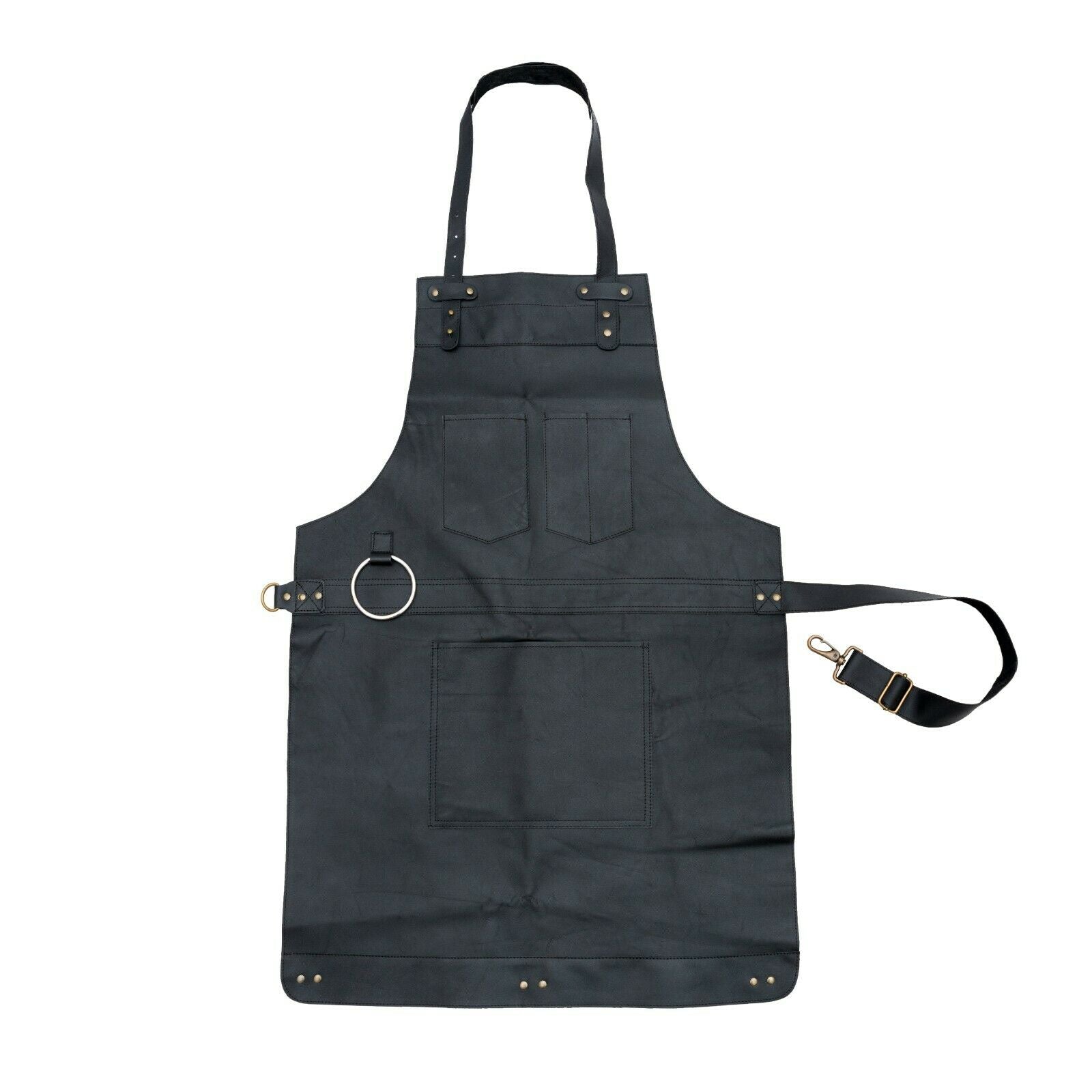 The Northumberland Chocolate Brown Leather Apron